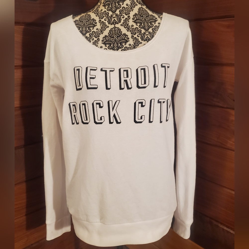 Victoria's Secret Pink Sweatshirt Detroit Rock City KISS Small